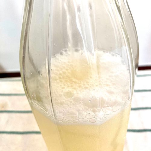 filtration et seconde fermentation kefir