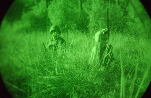 Vision nocturne : Repère-toi dans la nuit 1 vision nocturne verte