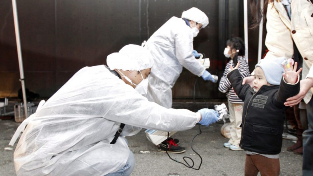 Nucléaire Fukushima mesure compte geiger