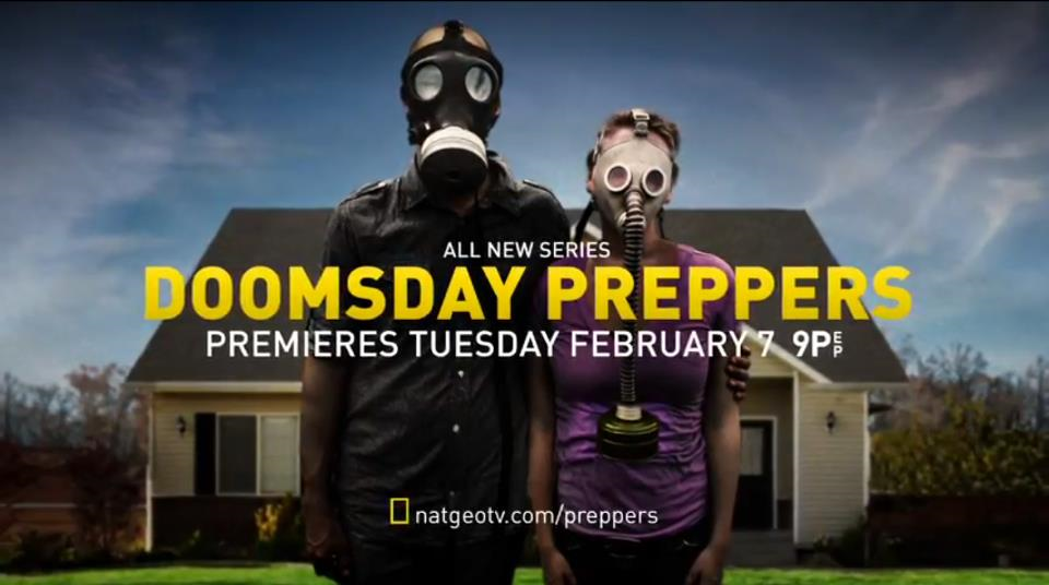 affiche familles apocalypse - doomsday preppers