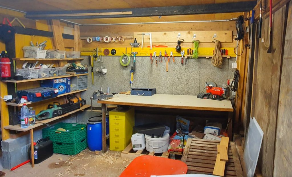 atelier de bricolage maison garage