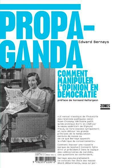 livres propaganda comment manipuler l'opinion en démocratie