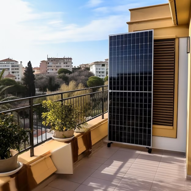 panneaux solaires en appartement