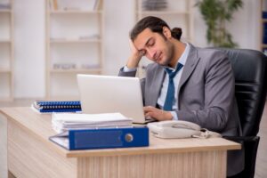 fatigué au travail