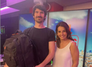 Dans les locaux de RTL